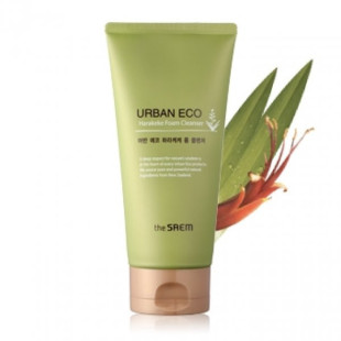 Увлажняющая пена для умывания с экстрактом льна The Saem Urban Eco Harakeke Foam Cleanser 150ml