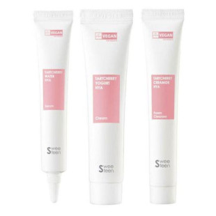 Набор для лица SWEETEEN Tartсherry Hya Travel Kit (сыворотка 20ml+крем 15ml+пенка 20ml)