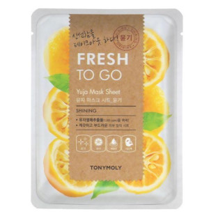 Тканевая маска для лица с экстрактом юдзу Tony Moly 22g