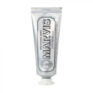 Зубная паста "Мята" отбеливающая с фтором Marvis Whitening Mint Toothpaste 25ml