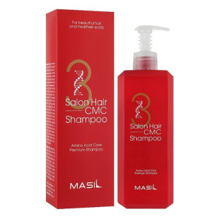Профессиональный укрепляющий шампунь Masil 3 Salon Hair CMC Shampoo 500ml