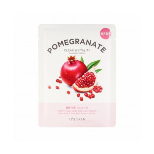 Тканевая маска для лица укрепляющая с экстрактом граната It's Skin The Fresh Pomegrante Mask Sheet