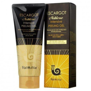 Пилинг-гель очищающий с улитковым муцином FarmStay Escargot Noblesse Intensive Peeling Gel 180ml