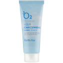 Пенка для умывания кислородная FarmStay O2 Premium Aqua Foam Cleansing 100ml, фото 2