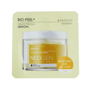 Пилинг - Диски с экстрактом лимона Neogen Dermalogy BIO - PEEL GAUZE PEELING LEMON (1 шт)