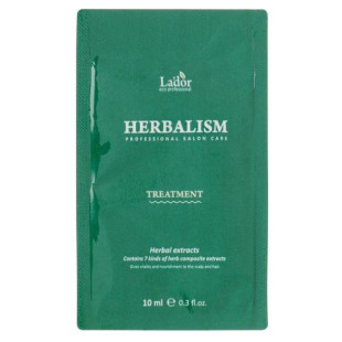 Маска для волосся з амінокислотами La"dor Herbalism Treatment Pouch 10ml