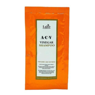 Глубокоочищающий шампунь с яблочным уксусом La"dor ACV Vinegar Shampoo 10ml