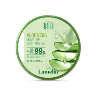 Гель успокаивающий из алоэ Lamelin ALOE VERA SOOTHING GEL 300ml