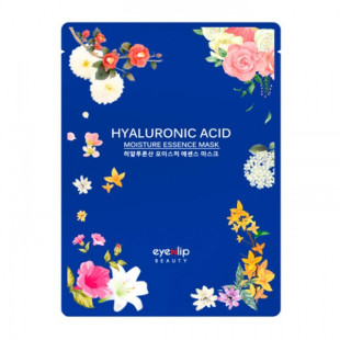 Зволожуюча тканинна маска з гіалуроновою кислотою для обличчя Eyenlip HYALURONIC ACID MOISTURE ESSENCE MASK 25ml