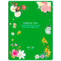Маска тканевая увлажняющая с зеленым чаем для лица Eyenlip Green tea MOISTURE ESSENCE MASK 25ml, фото 2
