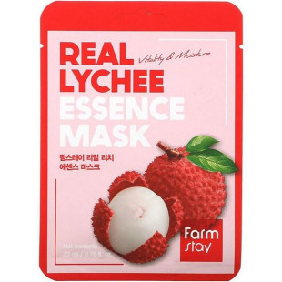 Маска тканинна з личі FarmStay Real Lychee Essence Mask 23ml