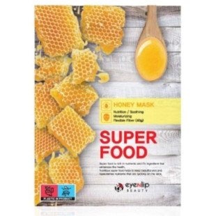 Тканинна маска для обличчя Eyenlip Super Food Mask # Honey 23ml
