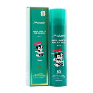 Солнцезащитный спрей с экстрактом жемчуга JM solution Marine Luminous Pearl Sun Spray Pearl X Disney C