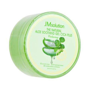 Успокаивающий гель с алоэ и центелой Jmsolution THE NATURAL ALOE SOOTHING GEL CICA PLUS 300