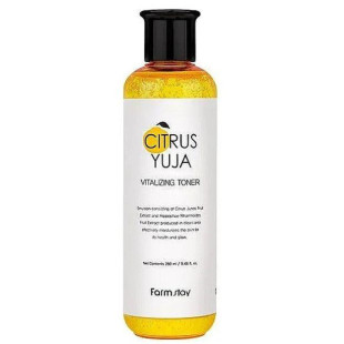 Тонер с экстрактом юдзу FarmStay Citrus Yuja Vitalizing Toner 280ml