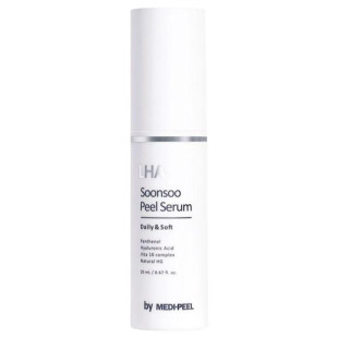 Гіпоалергенна сироватка-пілінг з ліпогідроксикислотою Medi-Peel LHA Soonsoo Peel Serum 20ml