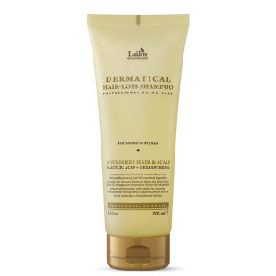 Бессульфатный шампунь против выпадения волос La"dor Dermatical Hair-Loss Shampoo for normal to dry hair 200ml