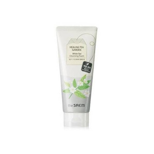 Пінка Для Умивання З Екстрактом Білого Чаю The Saem Healing Tea Garden White Tea Cleansing Foam