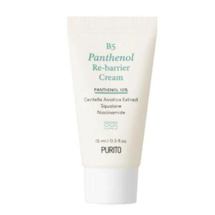 Крем для обличчя вiдновлюючий з пантенолом Purito B5 Panthenol Re-Barrier Cream Pantenol 15ml
