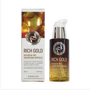 Сироватка відновлюючий, з компонентами золота Enough Rich Gold Intensive Pro Nourishing Ampoule 30m