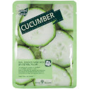 Маска тканинна зволожуюча з екстрактом огірка для обличчя May Island Real Essense Cucumber Mask Pack 25ml, фото 2