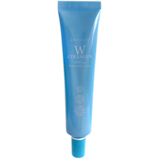 Крем для шкіри навколо очей, що освітлює з колагеном Enough W Collagen Whitening Premium Eye Cream 30ml