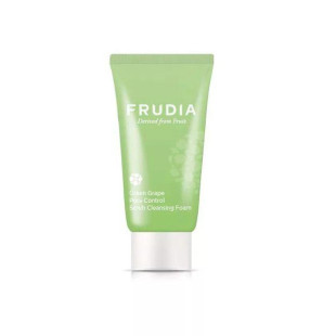 Пінка-скраб з екстрактом винограду Frudia Green Grape Pore Control Scrub Cleansing Foam Mini 30ml