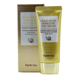 Багатофункціональний BB-крем з муцином равлика FarmStay Gold Snail Moisture BB Cream 50ml