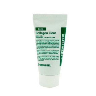 Успокаивающая и глубоко очищающая пенка Medi-Peel Green Cica Collagen Clear 28 ml