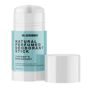 Натуральный парфюмированный дезодорант "Tiffany"s Breakfast" Mr.Scrubber Natural Perfumed Deodorant Stick 50g