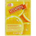 Маска тканевая для лица c витамином C May Island Real Essence Vitamin Mask Pack 25ml, фото 2