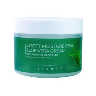 Зволожуючий крем для обличчя Jigott Moisture Real Aloe Vera Cream 150ml