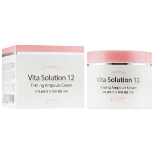 Омолаживающий крем ампульный JIGOTT VITA SOLUTION 12 FIRMING AMPOULE CREAM 100ml