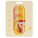 Ампульная маска для лица с экстрактом меда JIGOTT HONEY REAL AMPOULE MASK 27ml, фото 2