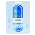 Тканинна маска для обличчя з гіалуроновою кислотою JIGOTT HYALURONIC ACID REAL AMPOULE MASK 27ml, фото 2
