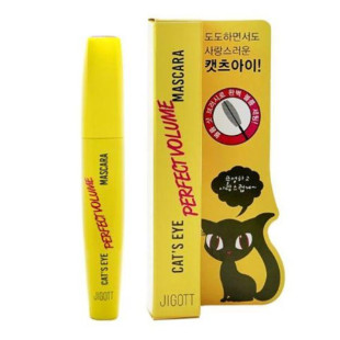 Туш для об'єму вій JIGOTT CAT`S EYE PERFECT VOLUME MASCARA