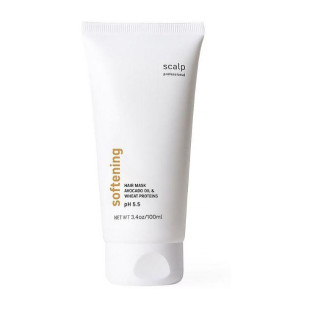 Зволожуюча маска для пом'якшення волосся Scalp Softening Hair Mask Avocado Oil & Wheat Proteins 100ml