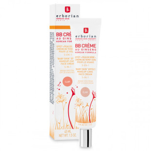 BB-крем с женьшенем светлый для лица Erborian Eau Ginseng BB Cream Clair 5in1 SPF20  40ml