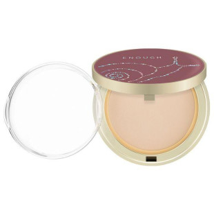 Омолаживающая пудра с муцином улитка Enough Enough EGF Snail Twoway cake (include. Refill) #21