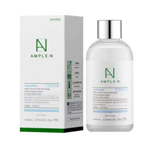 Тонер Зволожуючий, Що Відновлює З Гіалуроновою Кислотою Ample N Hyaluron Shot Toner 220ml