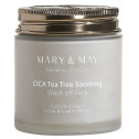 Глиняная маска для лица успокаивающая Mary&May CICA TeaTree Soothing Wash off Pack 125g, фото 2