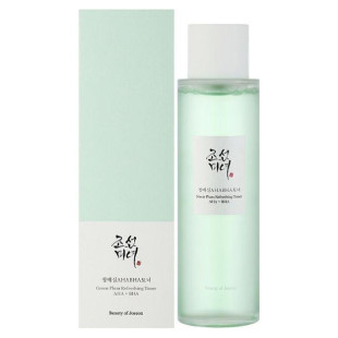 Тонер для лица с кислотами Beauty of Joseon Green plum refreshing toner : AHA + BHA (150ml)