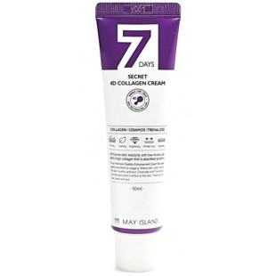 Омолоджуючий крем з колагеном May Island 7 Days Secret 4D Collagen Cream 50ml