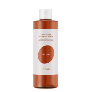 Успокаивающий смягчающий веганский тонер Hyggee OWN VEGAN CALMING TONER 250ml