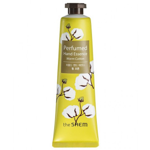 Эссенция для рук парфюмерная укрепляющая с экстрактом хлопка The Saem Perfumed Hand Essence Warm Cot