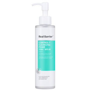 Піна Для Умивання З Олією Бергамоту Real Barrier Control-T Cleansing Foam 180ml Для Проблемної Шкіри