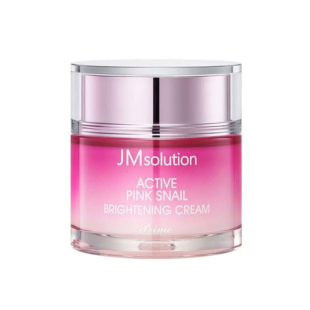 Крем осветляющий для лица Jmsolution Active Pink Snail Brightening Cream Prime 60ml