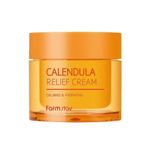 Крем для лица с календулой FarmStay Calendula Relief Cream 80ml