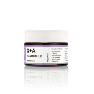 Нічний крем для обличчя Q+A Chamomile Calming Night Cream 50g