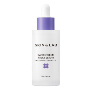 Сироватка для обличчя відновлююча з молочними керамідами Skin&Lab Barrierderm Milky Serum 50ml